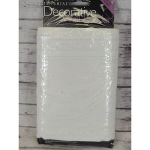 Imperial Applique Paintable Textured Wall Paper Border 5‎ yards Victorian Swag
